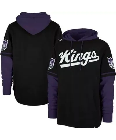 '47 NBA Sacramento Kings Trifecta Shortstop Pullover Hoodie