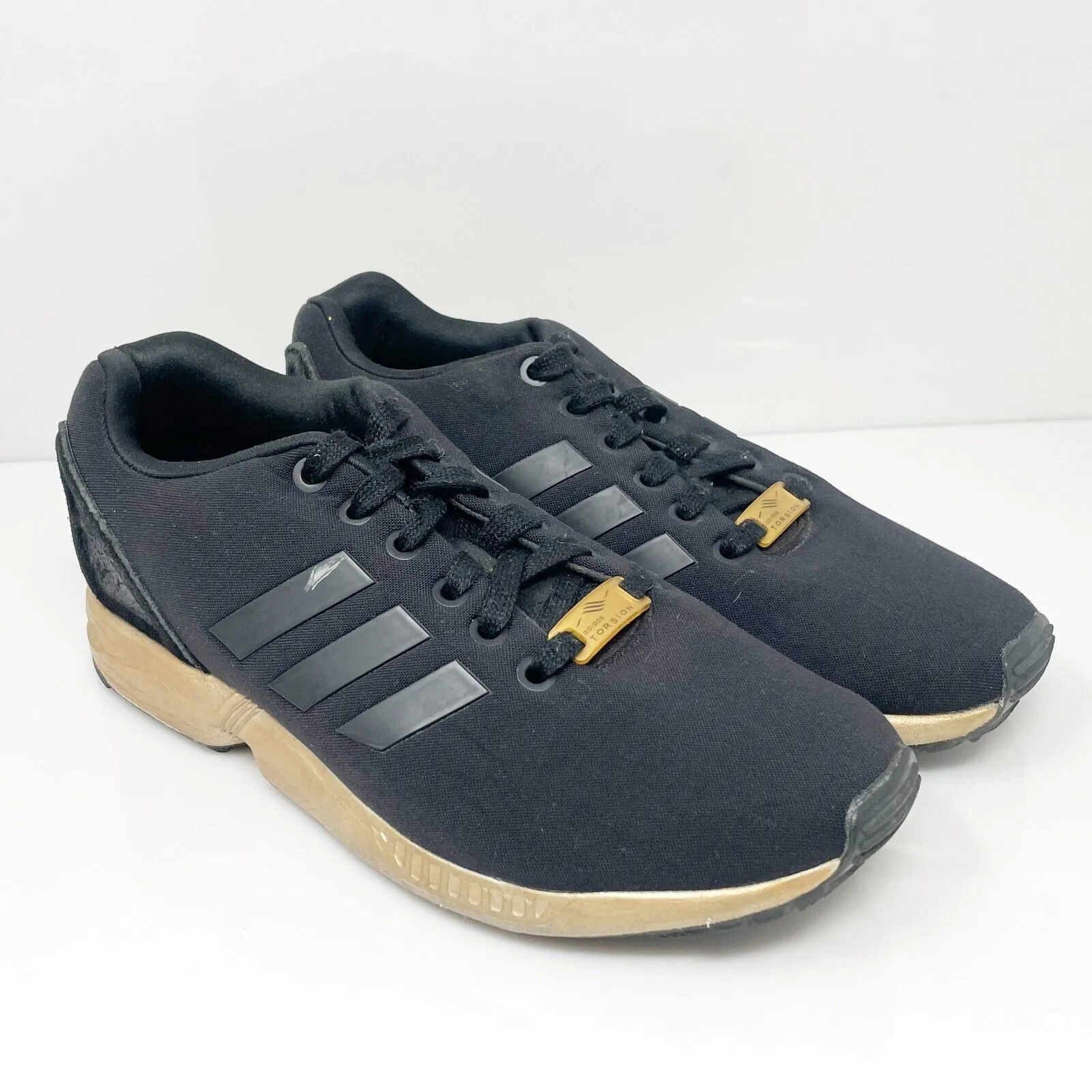 Adidas Womens ZX Flux S78977 Black Running Shoes Sneakers Size 7