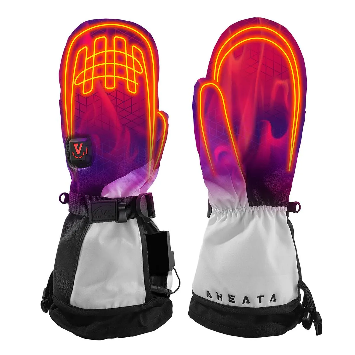 Aheata 7V Battery Heated Mittens - Unisex