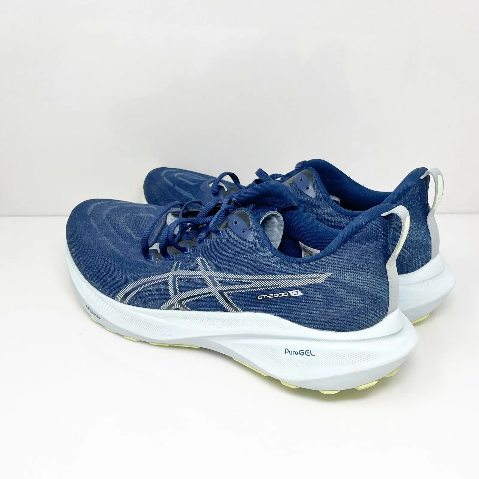 Asics Mens GT 2000 13 1011B861 Blue Running Shoes Sneakers Size 12