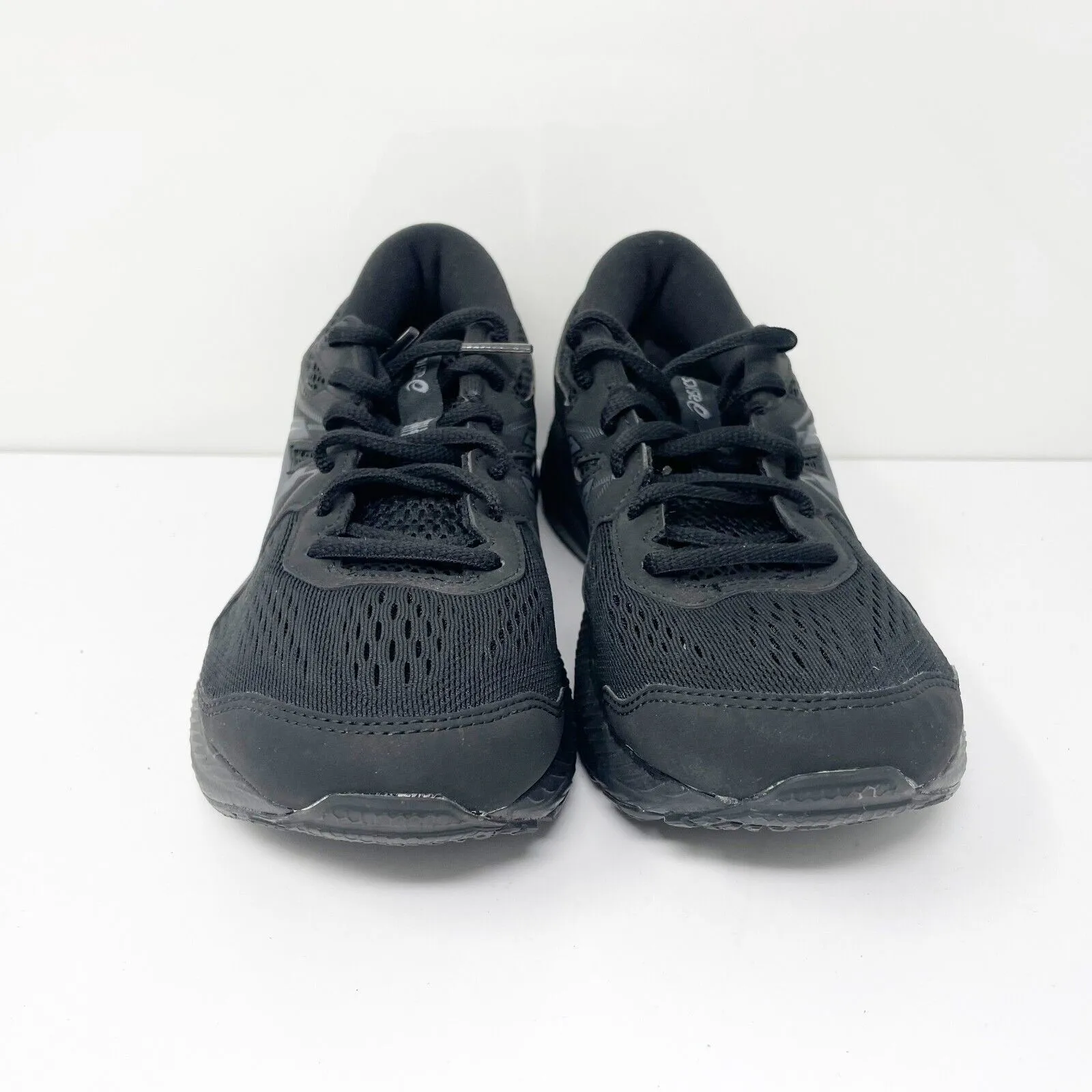 Asics Womens Gel Contend 7 1012A911 Black Running Shoes Sneakers Size 7