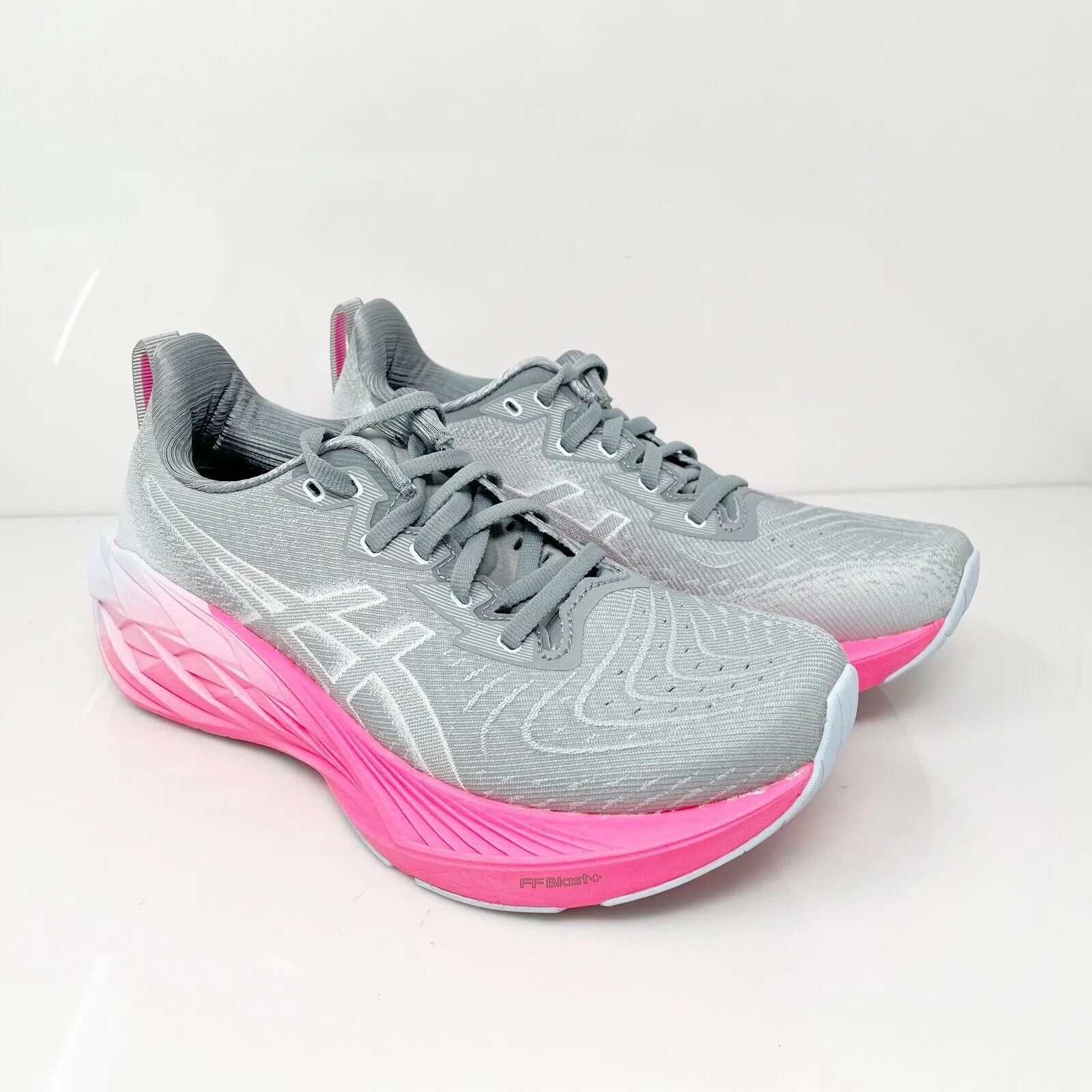 Asics Womens Novablast 4 1012B703 Gray Running Shoes Sneakers Size 7