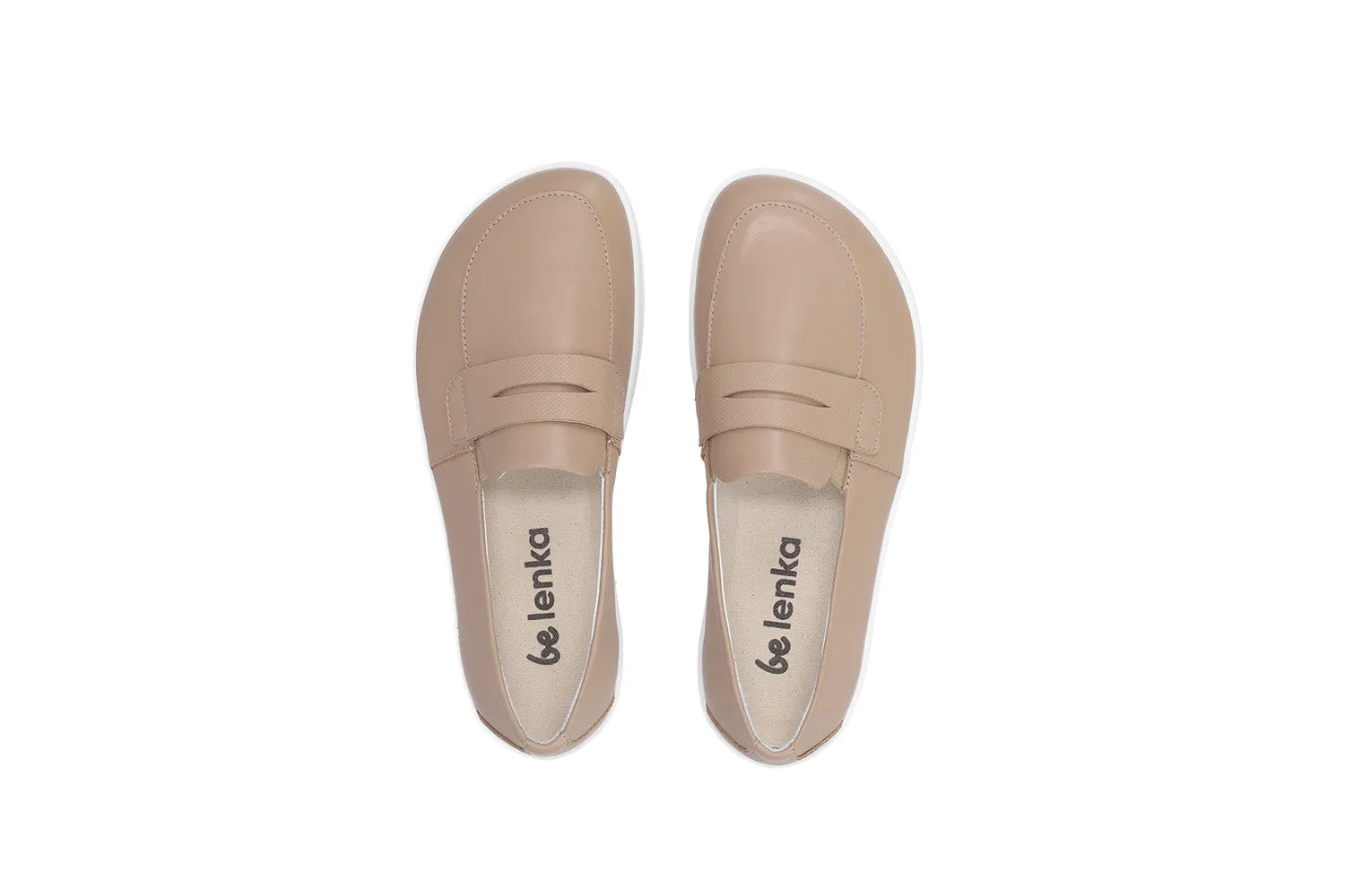 Barefoot Moccasins Be Lenka Buena - Latte Brown