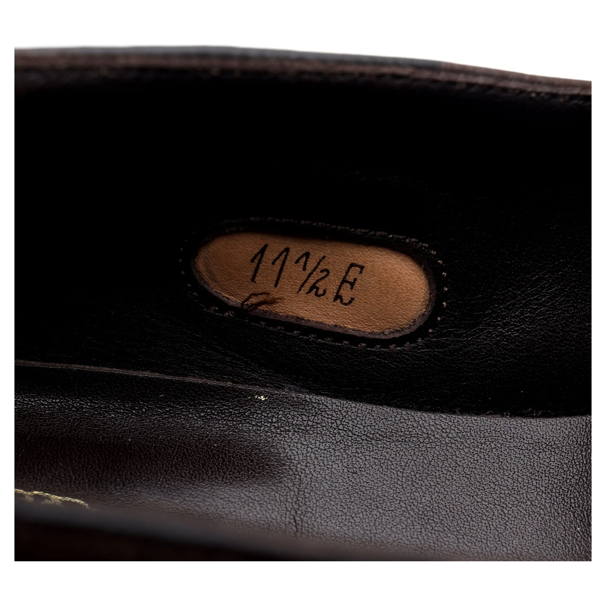 'Baron' Dark Brown Suede Loafers UK 11.5 E