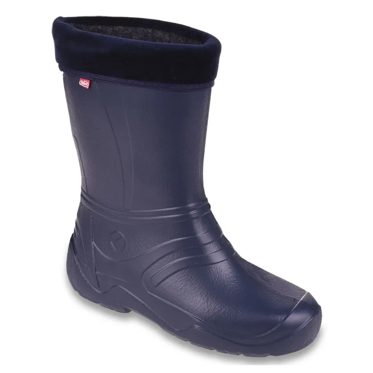 Befado women's shoes navy blue galoshes 162Q103