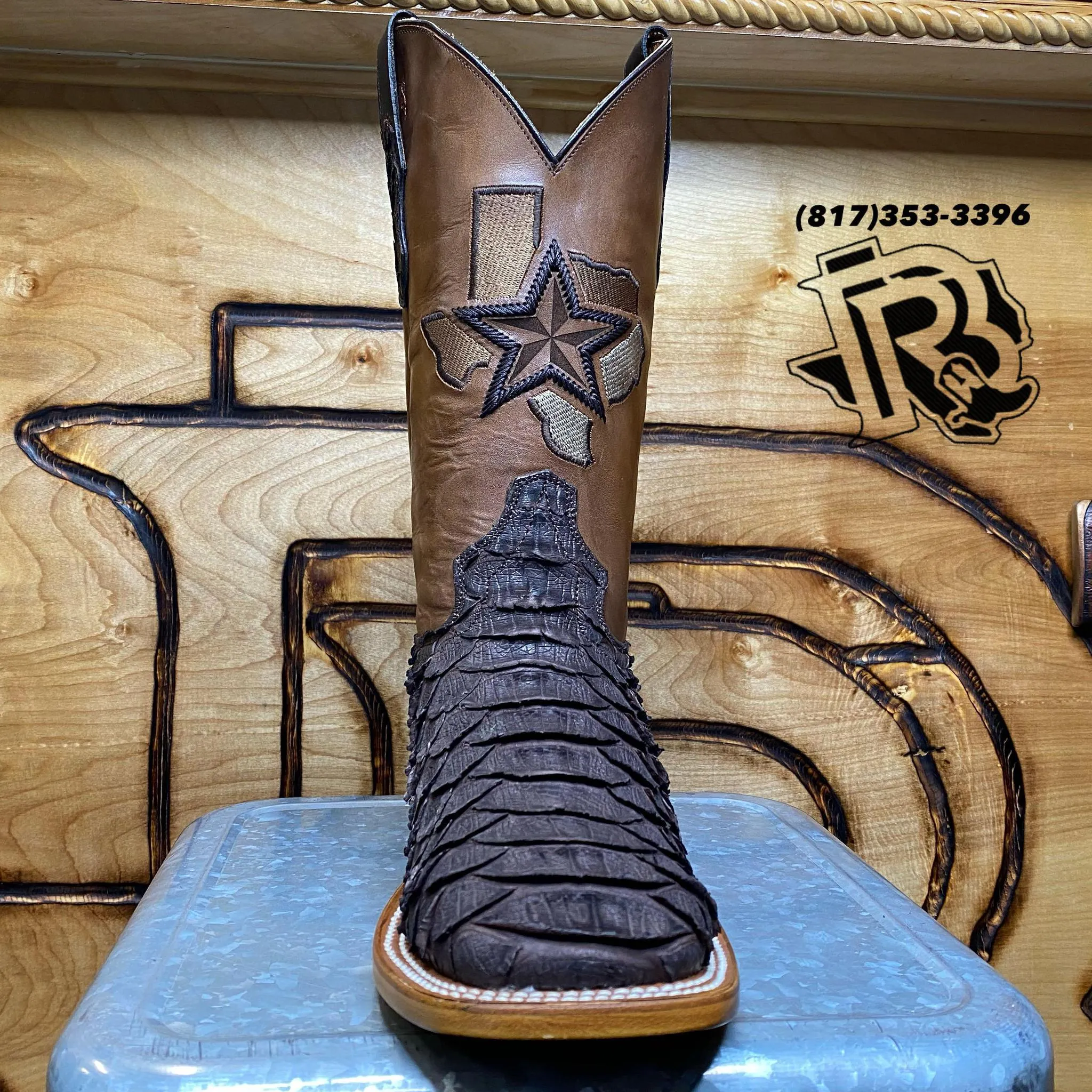 BR BROWN TEXAS EDITION 15 FOOT PITON ORIGNAL BOOTS