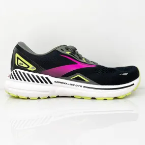 Brooks Womens Adrenaline GTS 23 1203811D037 Black Running Shoes Sneakers 8.5 D