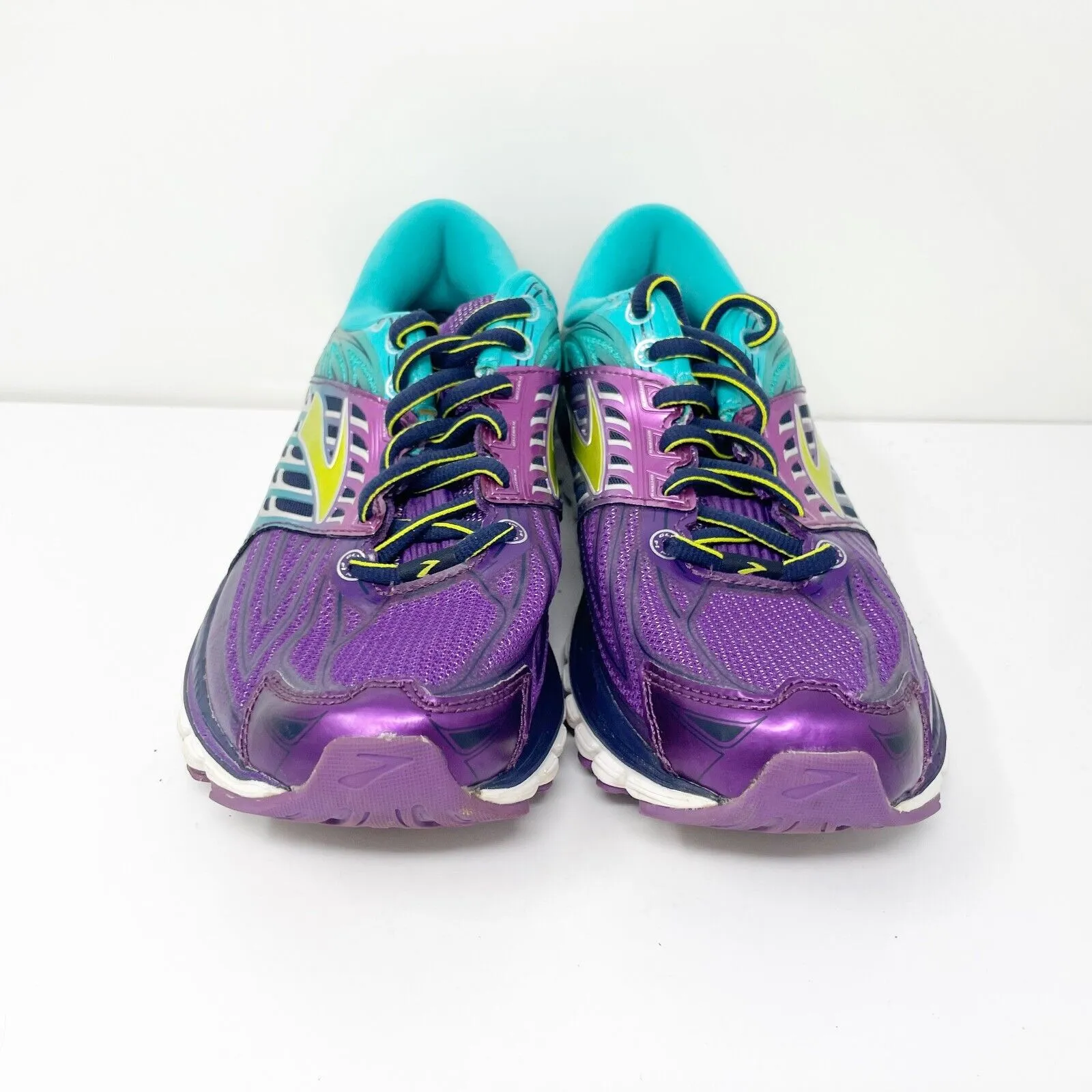 Brooks Womens Glycerin 14 1202171B540 Purple Running Shoes Sneakers Size 8 B