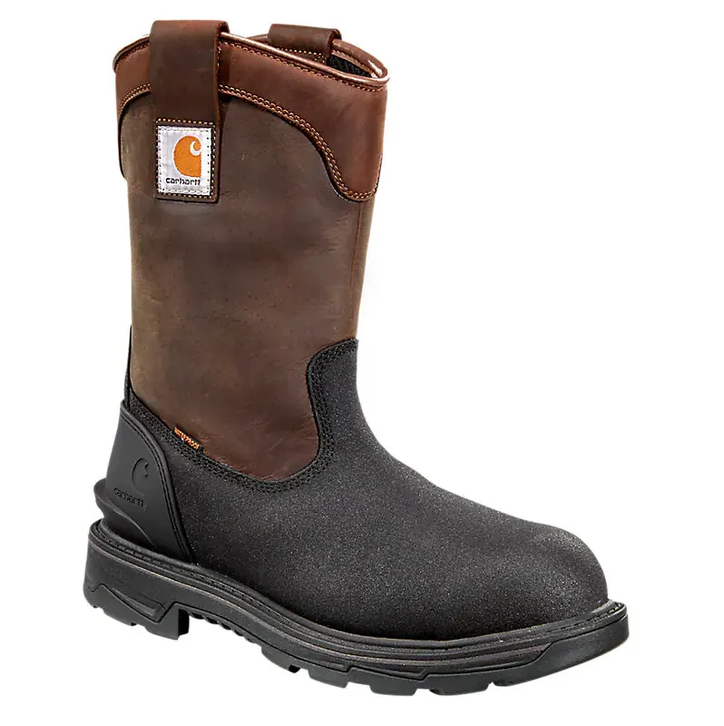 Carhartt IRONWOOD INSULATED 11 ALLOY TOE WELLINGTON 11W Brown Oil Tanned/Black Coated