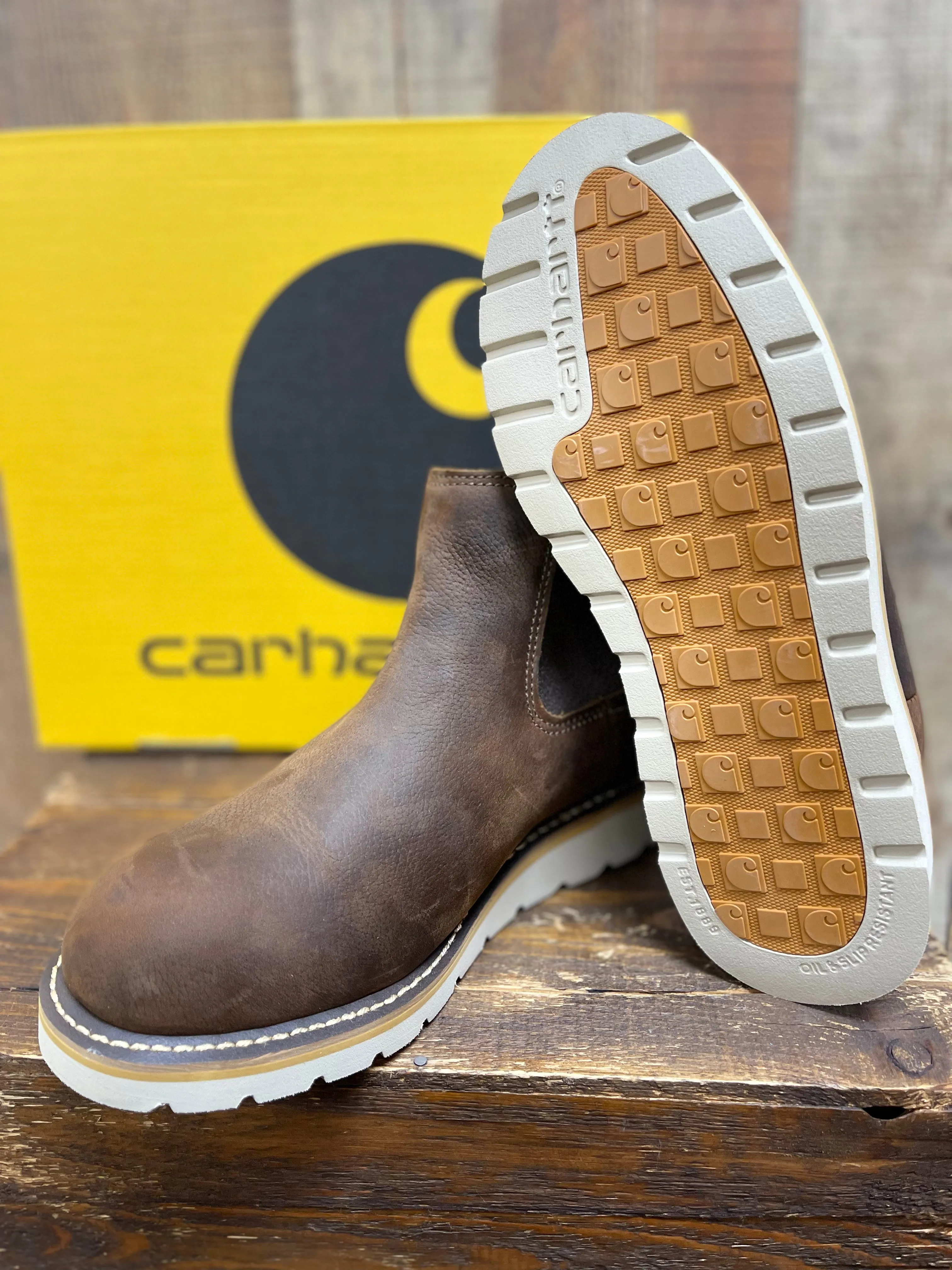 Carhartt Men's Wedge 5 Chelsea Pull-on Soft Toe Boot