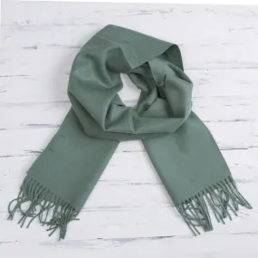 Celadon Embrace 100% Baby Alpaca Celadon Green Scarf