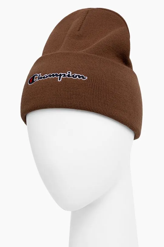 Champion beanie brown color