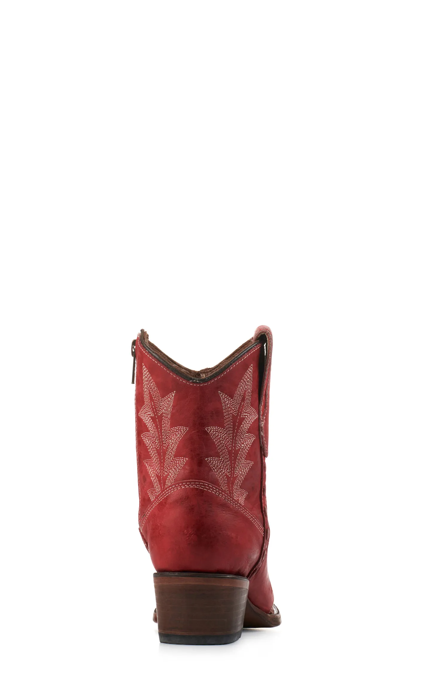 Circle G by Corral Women's Red Snip Toe Cowboy Booties