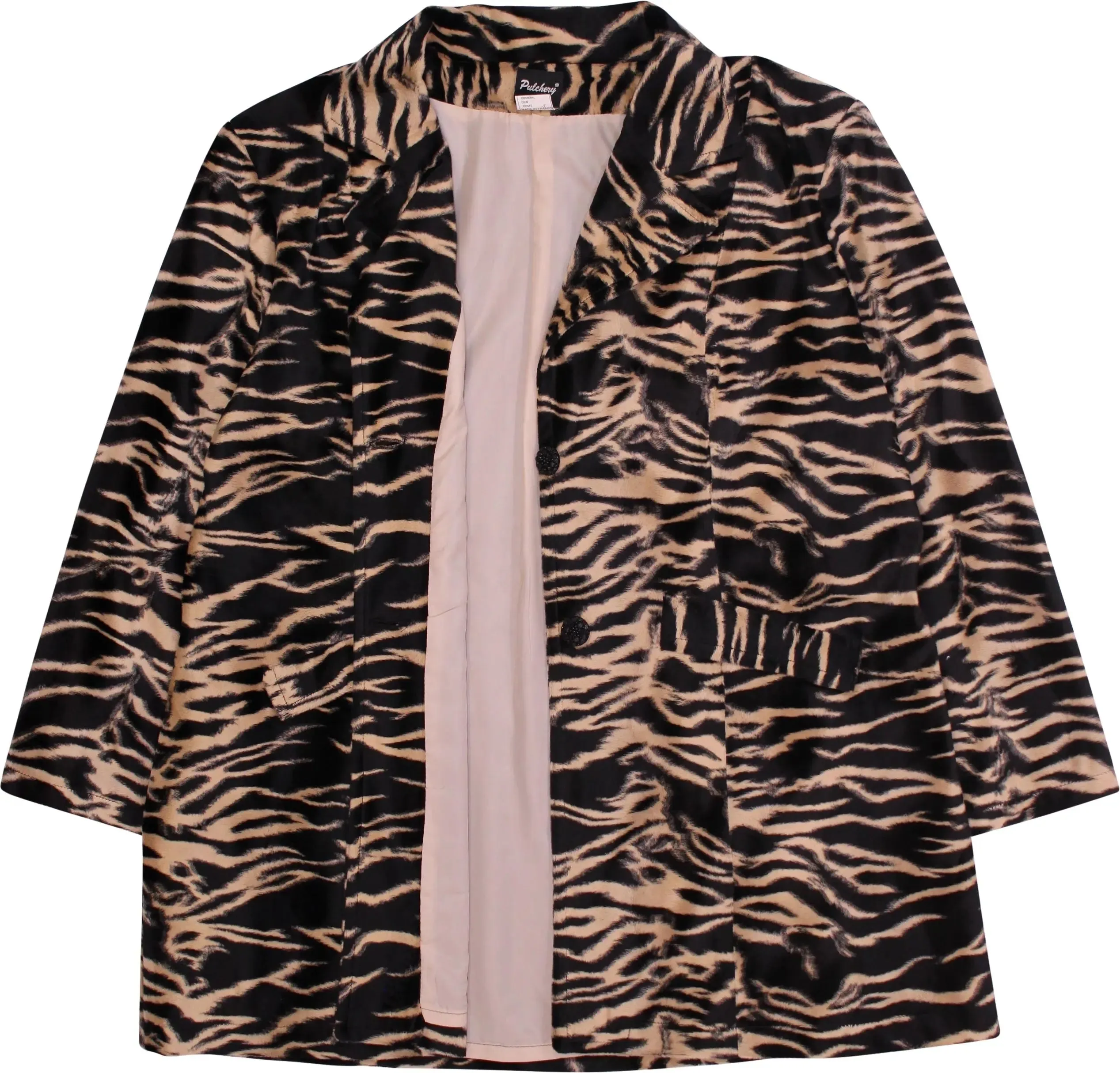 Coat with Tiger Print | ThriftTale