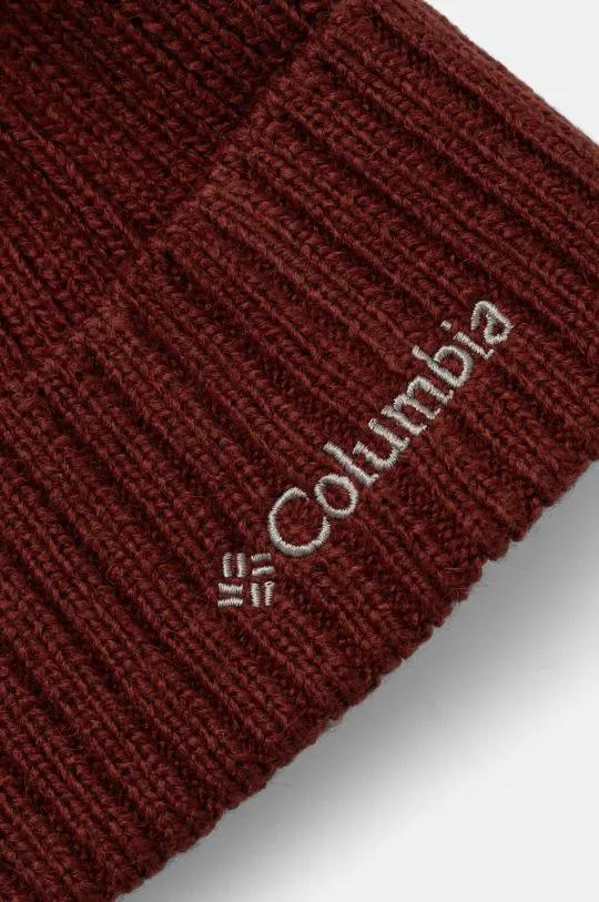 Columbia beanie Watch Cap maroon color 1464091