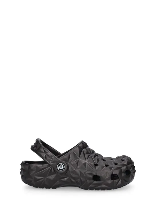 Crocs   Geometric rubber clogs 