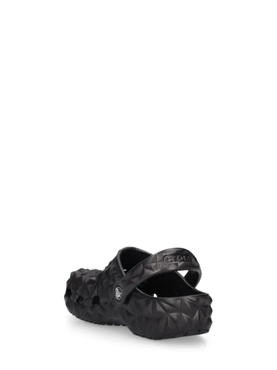 Crocs   Geometric rubber clogs 