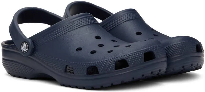 Crocs Navy Classic Clogs