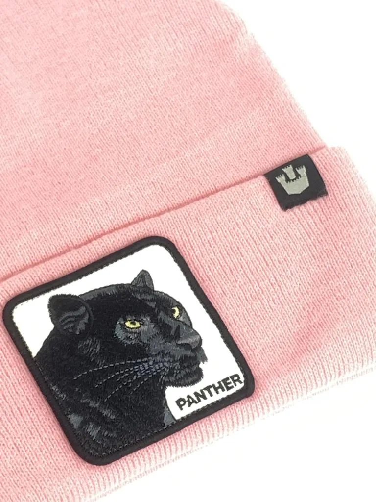 CUFFIA BEANIE ROSA PANTERA