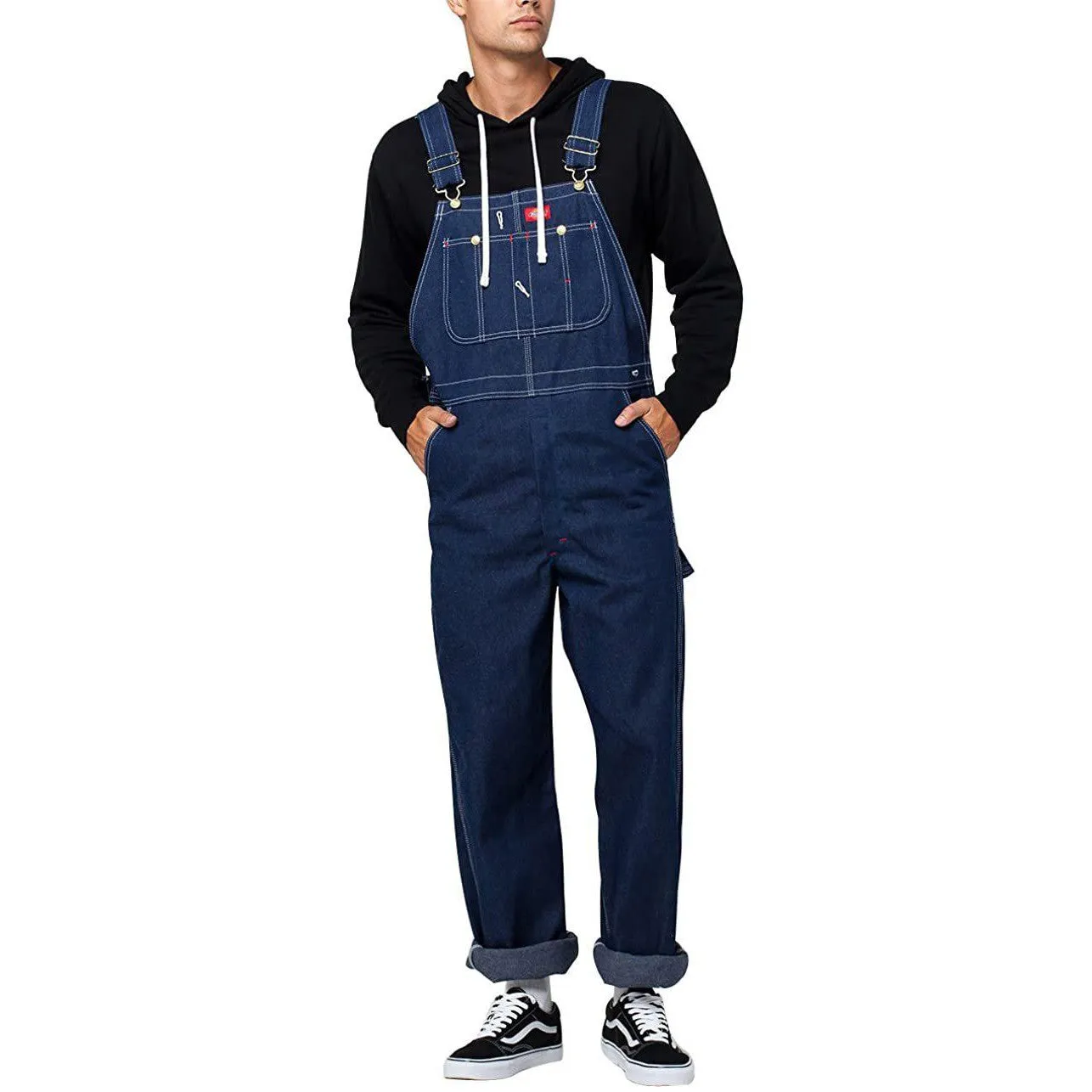 Dickies Men's Denim Bib Overall