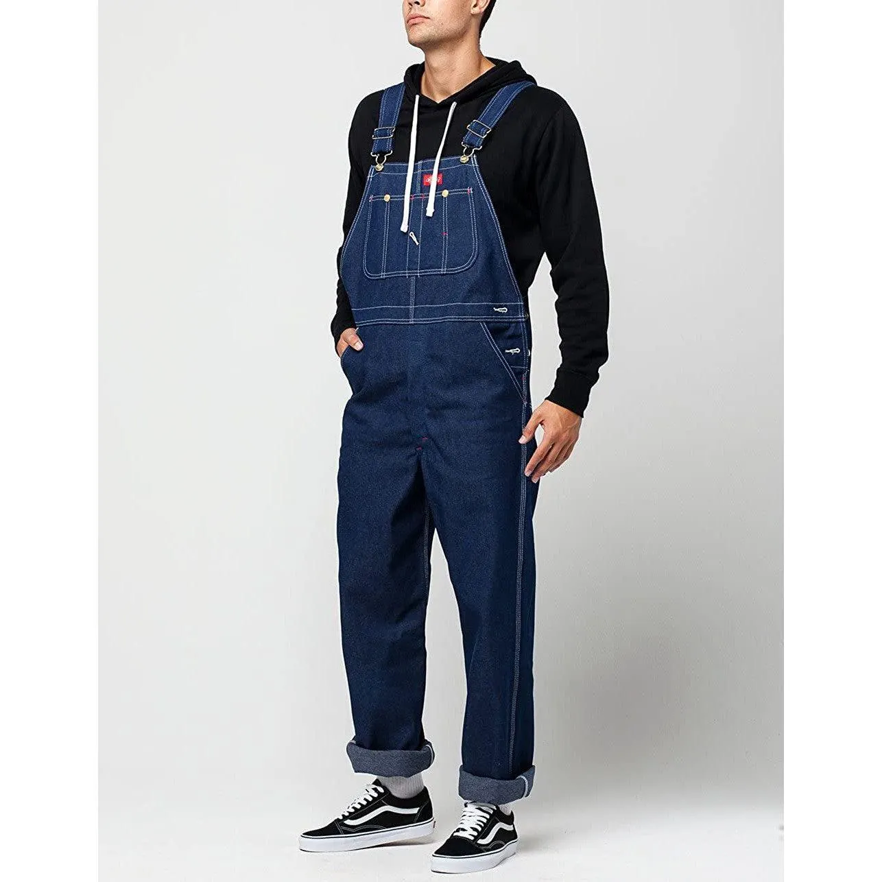 Dickies Men's Denim Bib Overall