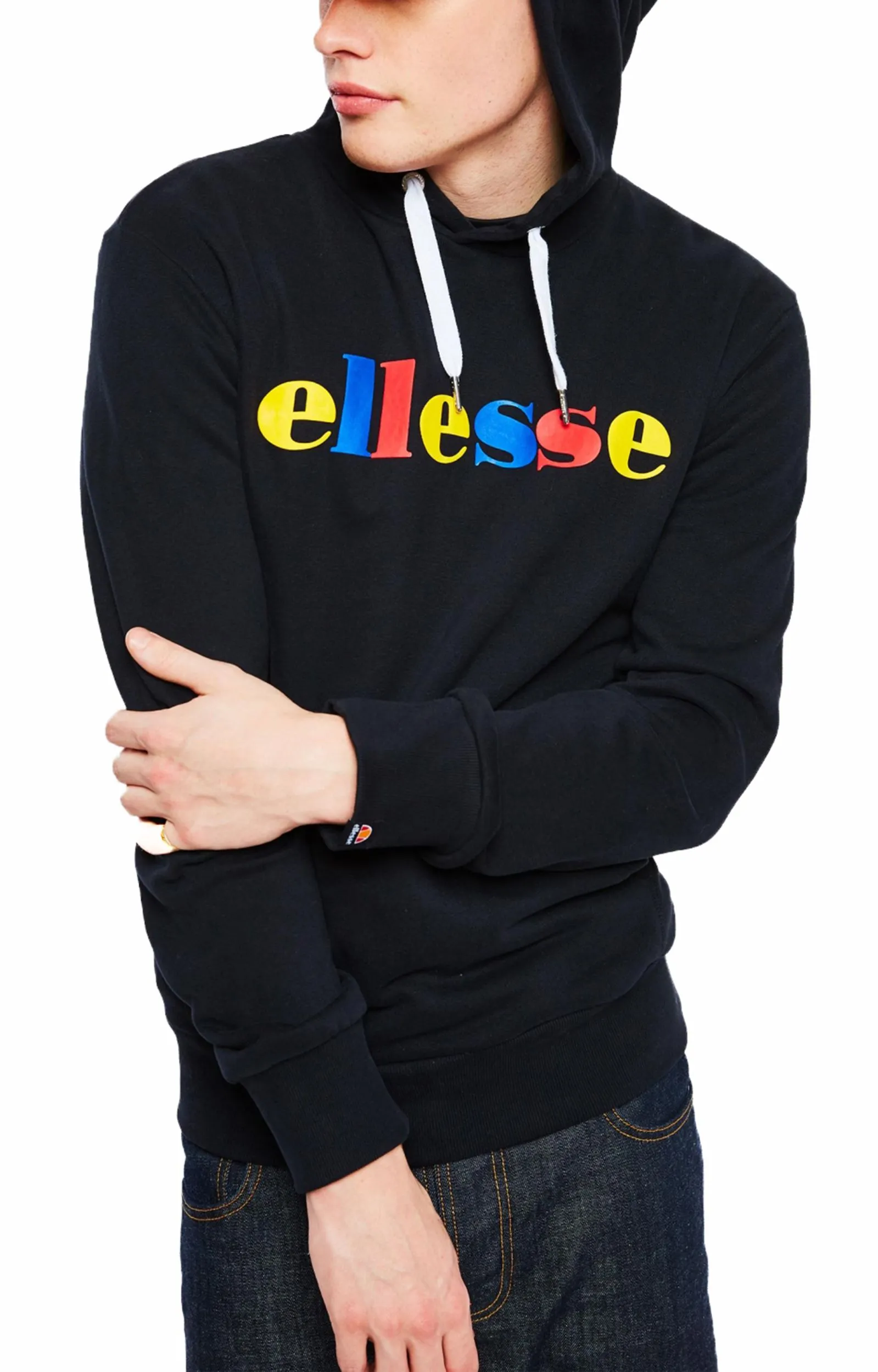 Ellesse Norare Logo Overhead Hoodie Black