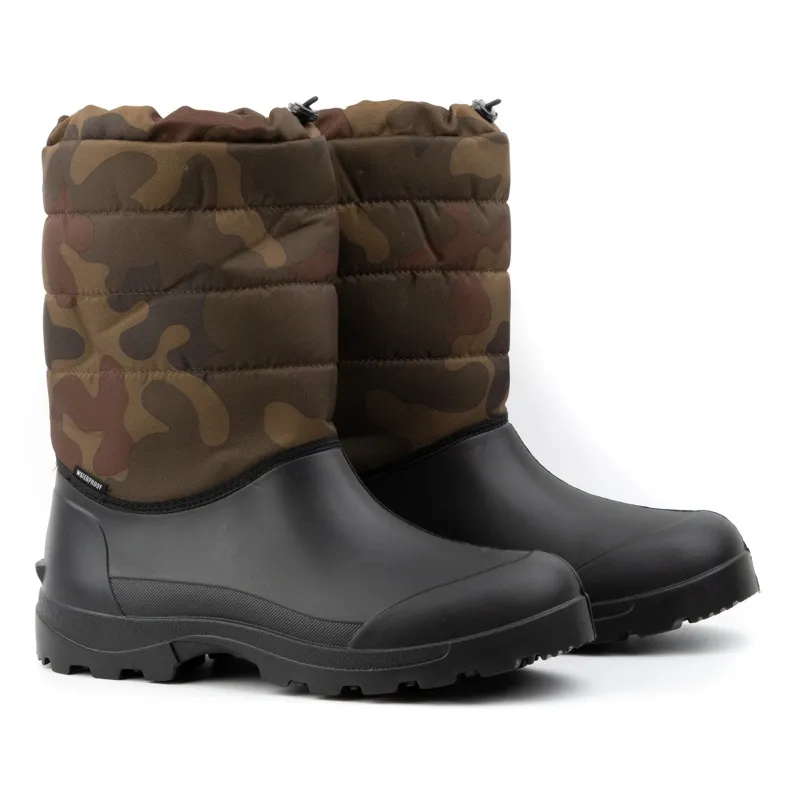 Fagum-Stomil Shoes, footwear, foam, insulated galoshes, Trewor tall black