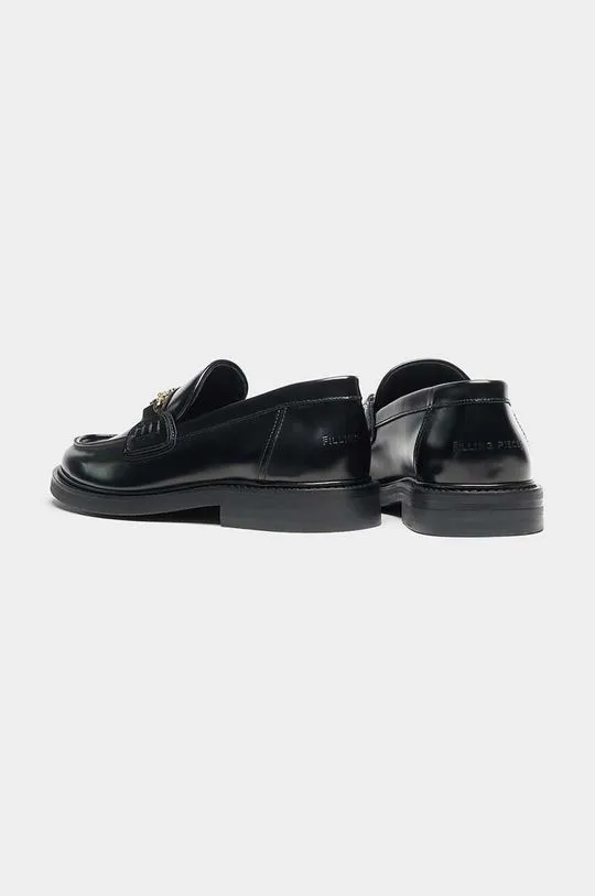 Filling Pieces leather loafers Loafer Polido women's black color 44233191847