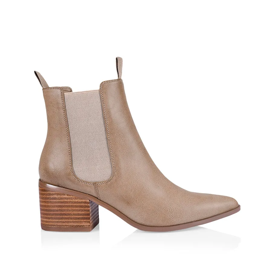 Filo Chelsea Ankle Boots - Mushroom Softee