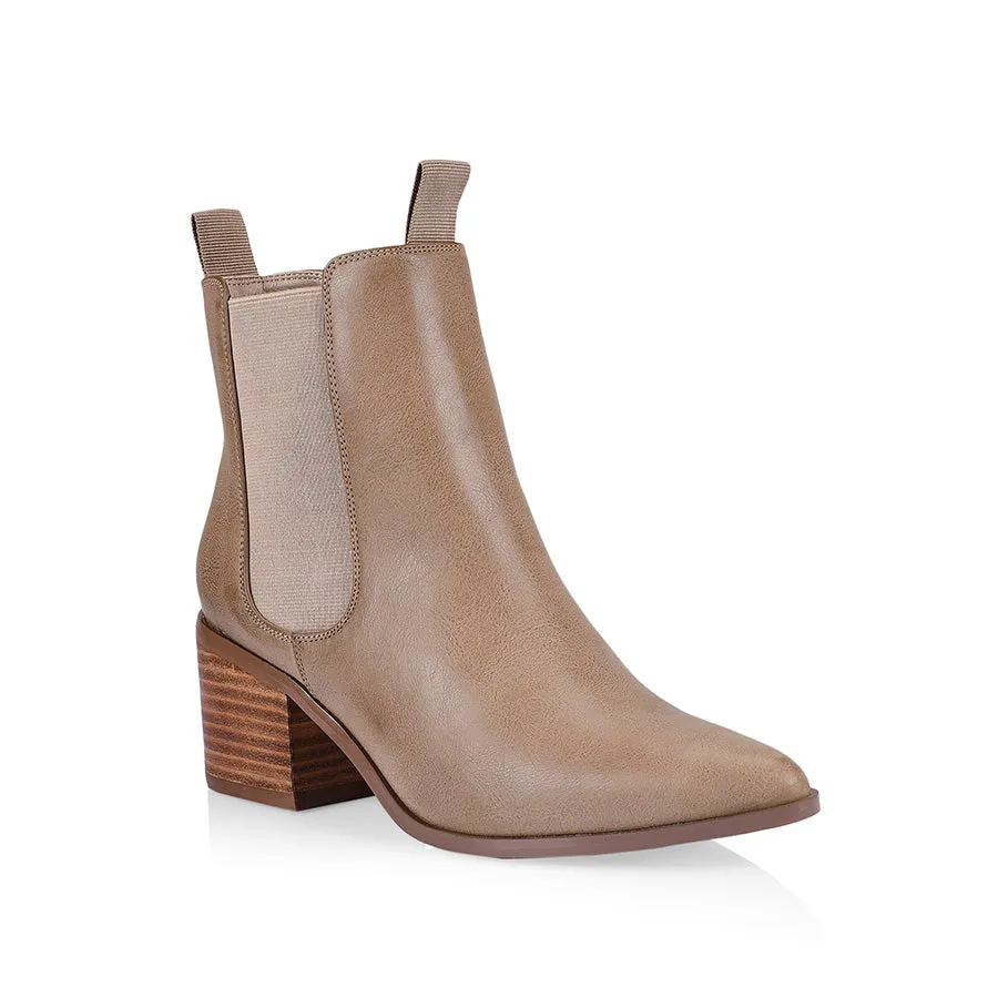 Filo Chelsea Ankle Boots - Mushroom Softee