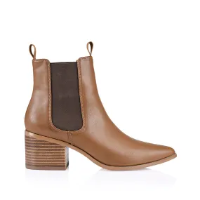 Filo Chelsea Ankle Boots - Tan Softee