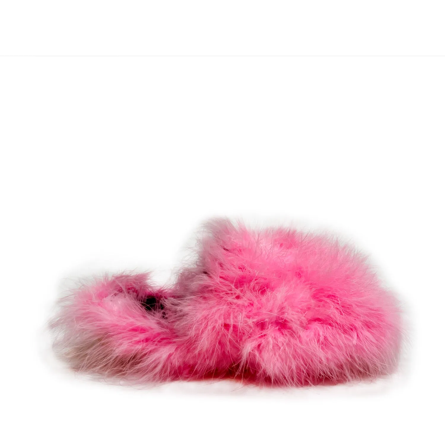 FLOOF Sass-quatch Slippers in Rose