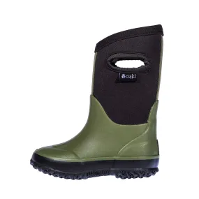 Forest Green Neoprene Rain/Snow Boots