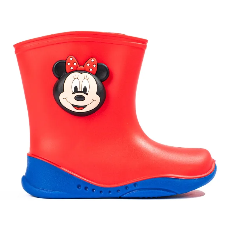 Girls' Shelovet red galoshes