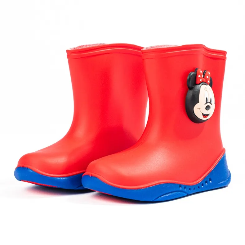 Girls' Shelovet red galoshes