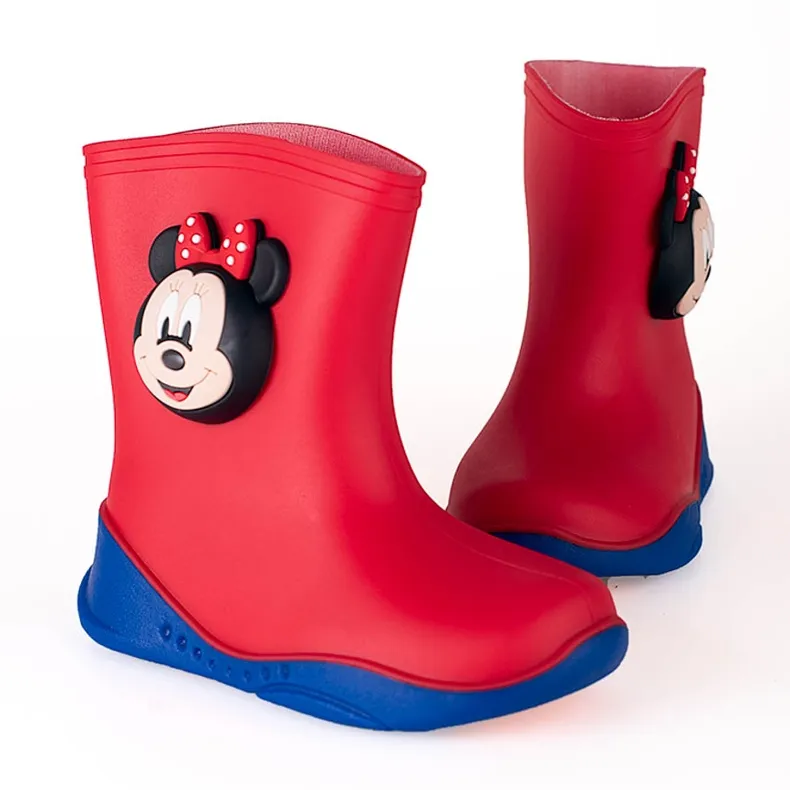 Girls' Shelovet red galoshes