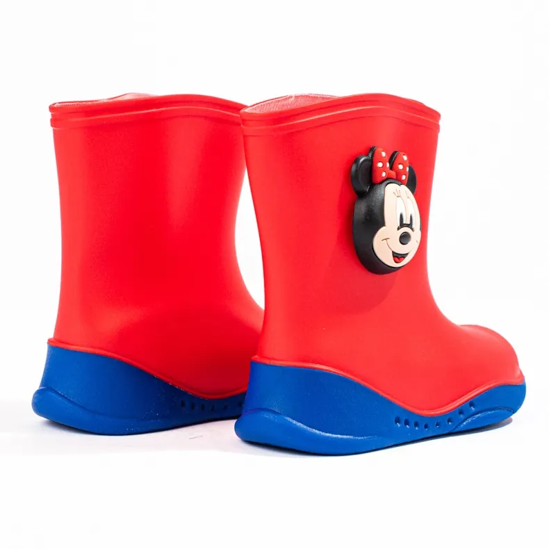 Girls' Shelovet red galoshes