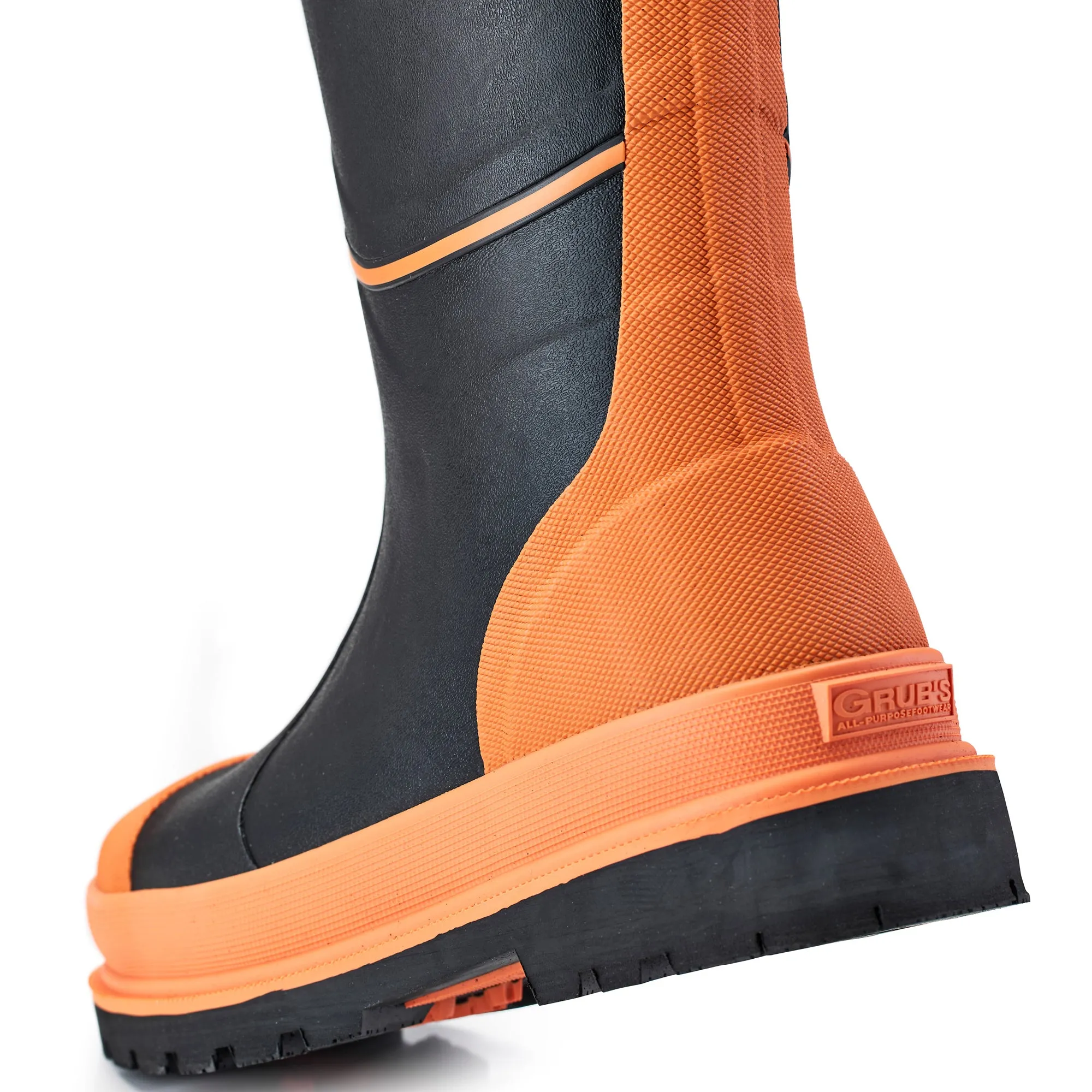 Grubs Boots Ceramic Safety Wellington Mens - Orange