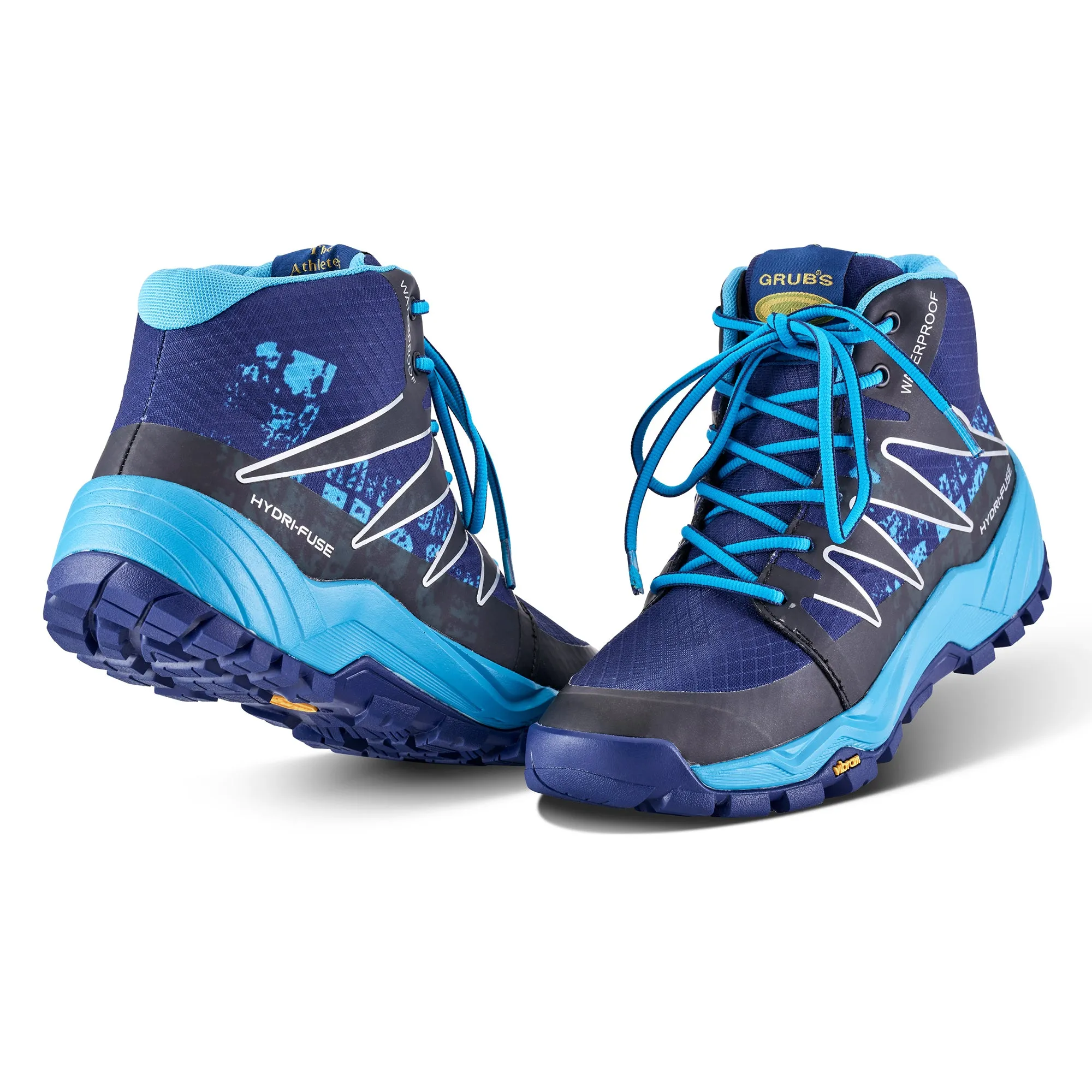 Grubs Boots Explore Unisex Walking Boots - Blue