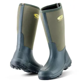 Grubs Boots Frostline Unisex Classic Wellies - Green