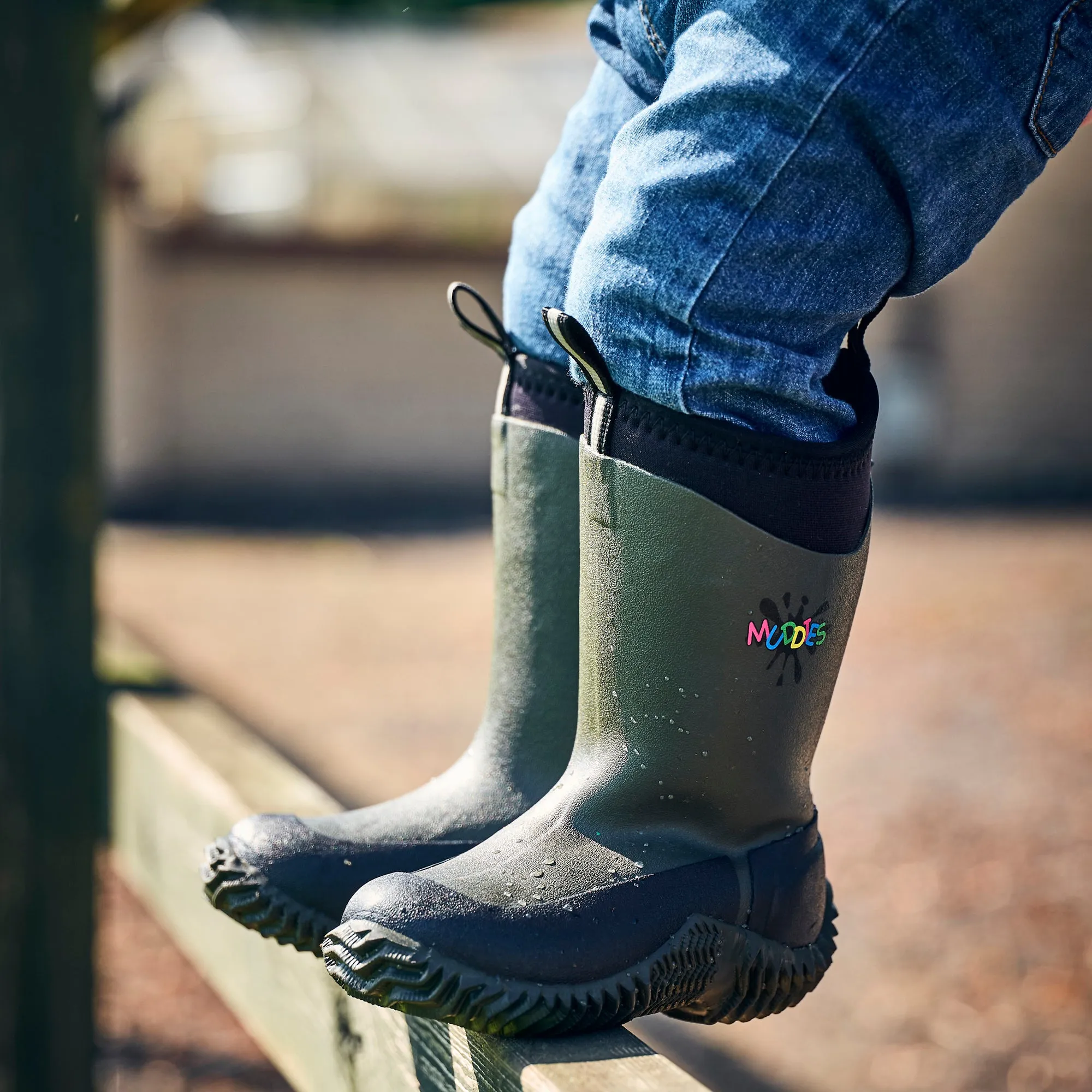 Grubs Boots Muddies Icicle Wellies Kids - Grey