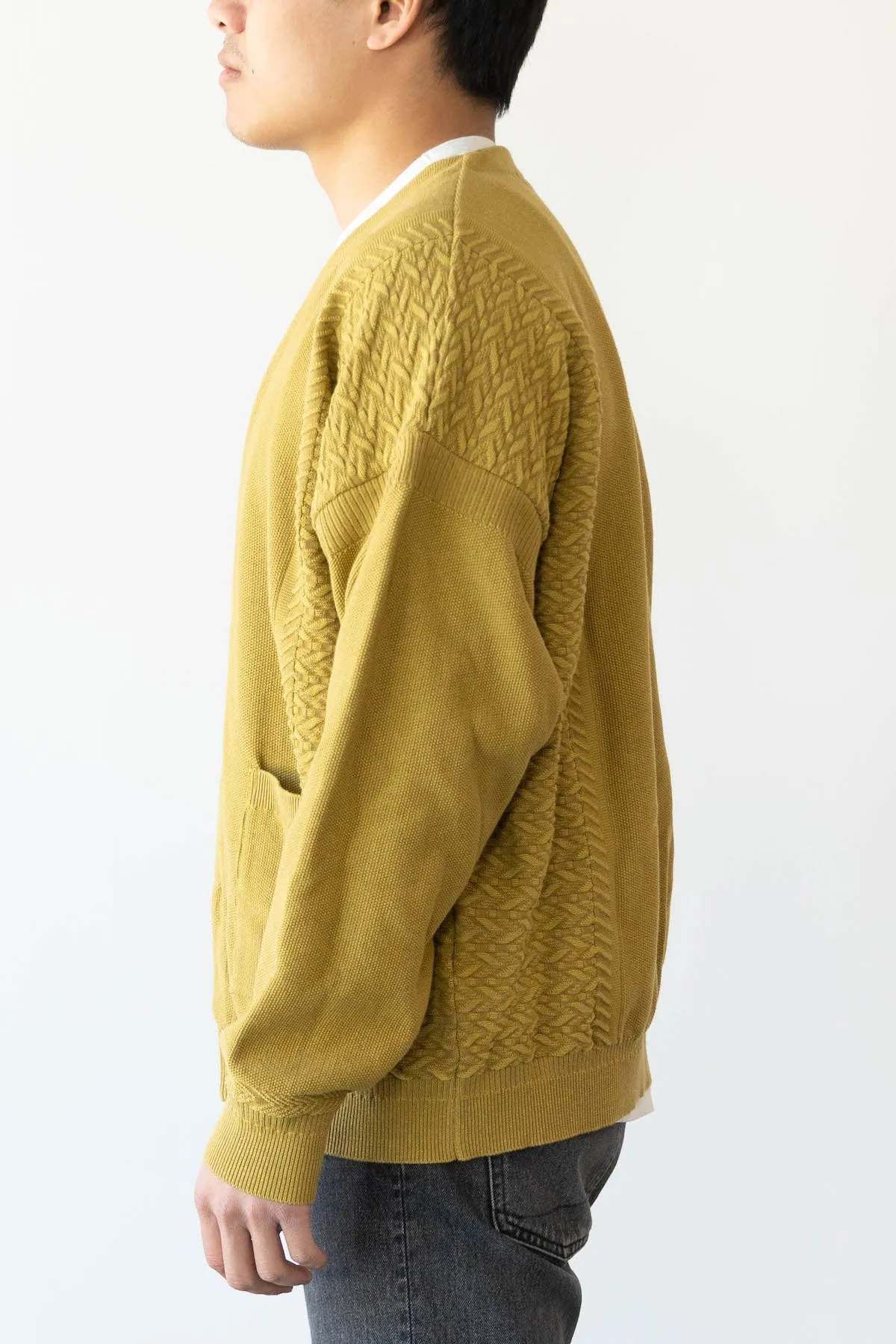 Hanaikada Cardigan - Citron