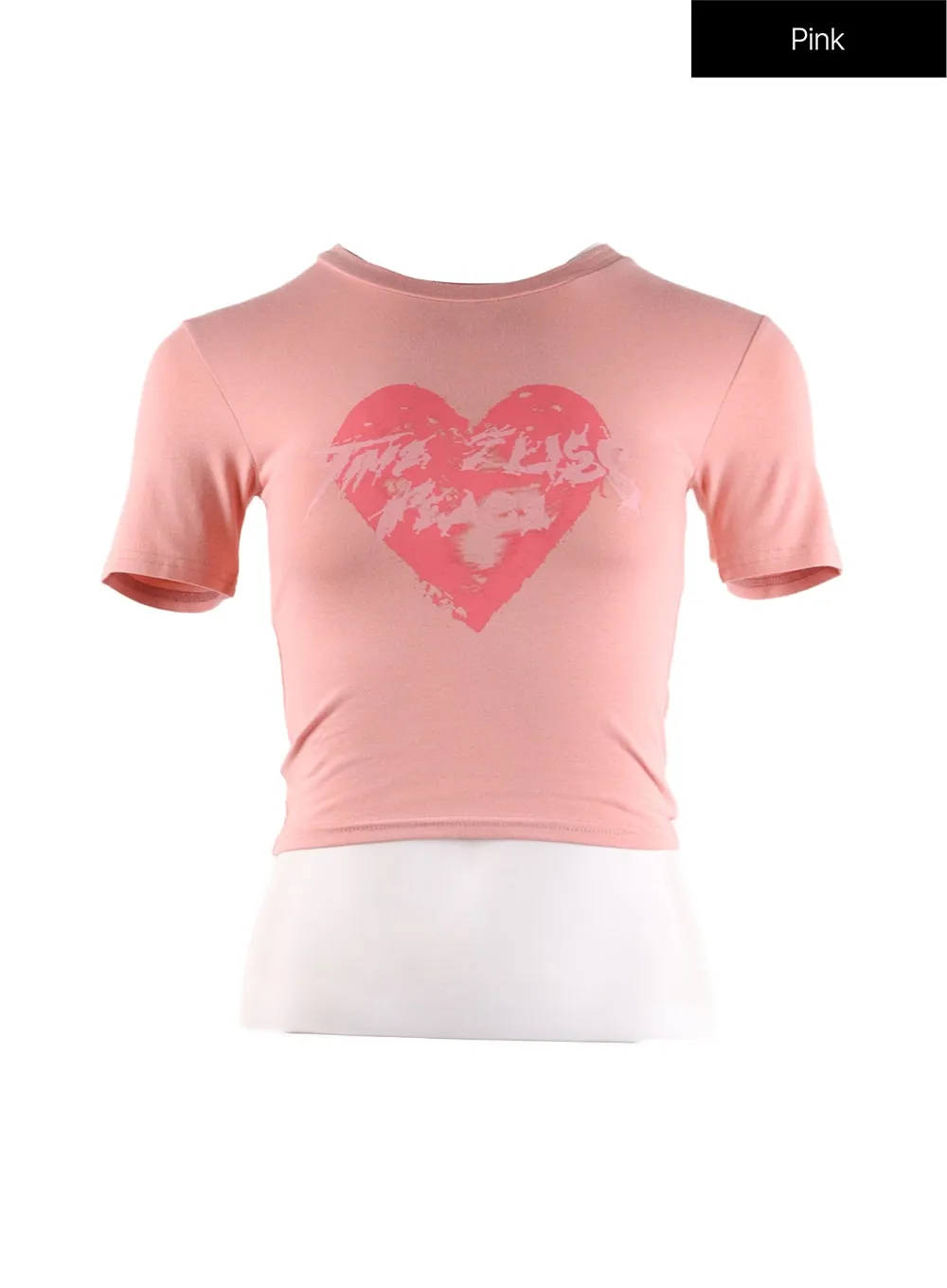 Heart Graphic T-Shirt IF408