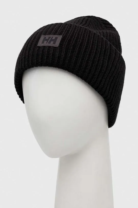 Helly Hansen beanie HH RIB BEANIE black color 54020