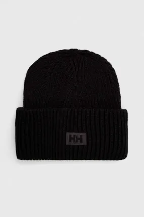 Helly Hansen beanie HH RIB BEANIE black color 54020