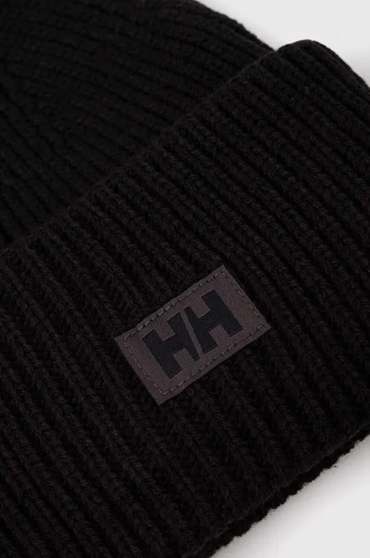 Helly Hansen beanie HH RIB BEANIE black color 54020