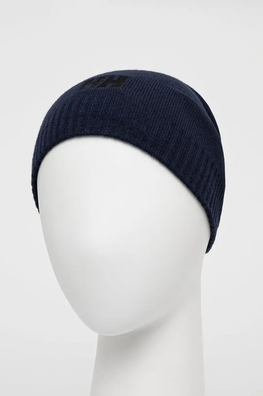 Helly Hansen beanie navy blue color