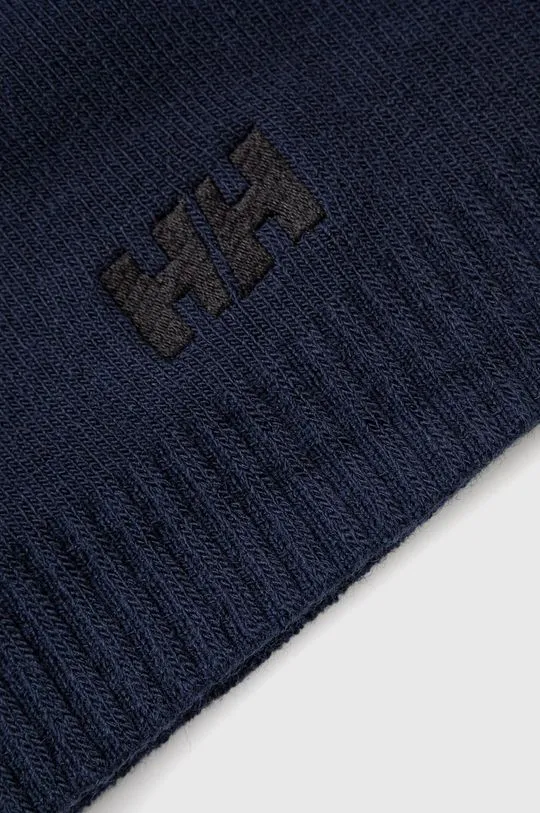 Helly Hansen beanie navy blue color