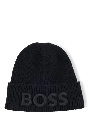 Hugo Boss Afox Beanie Black OSF