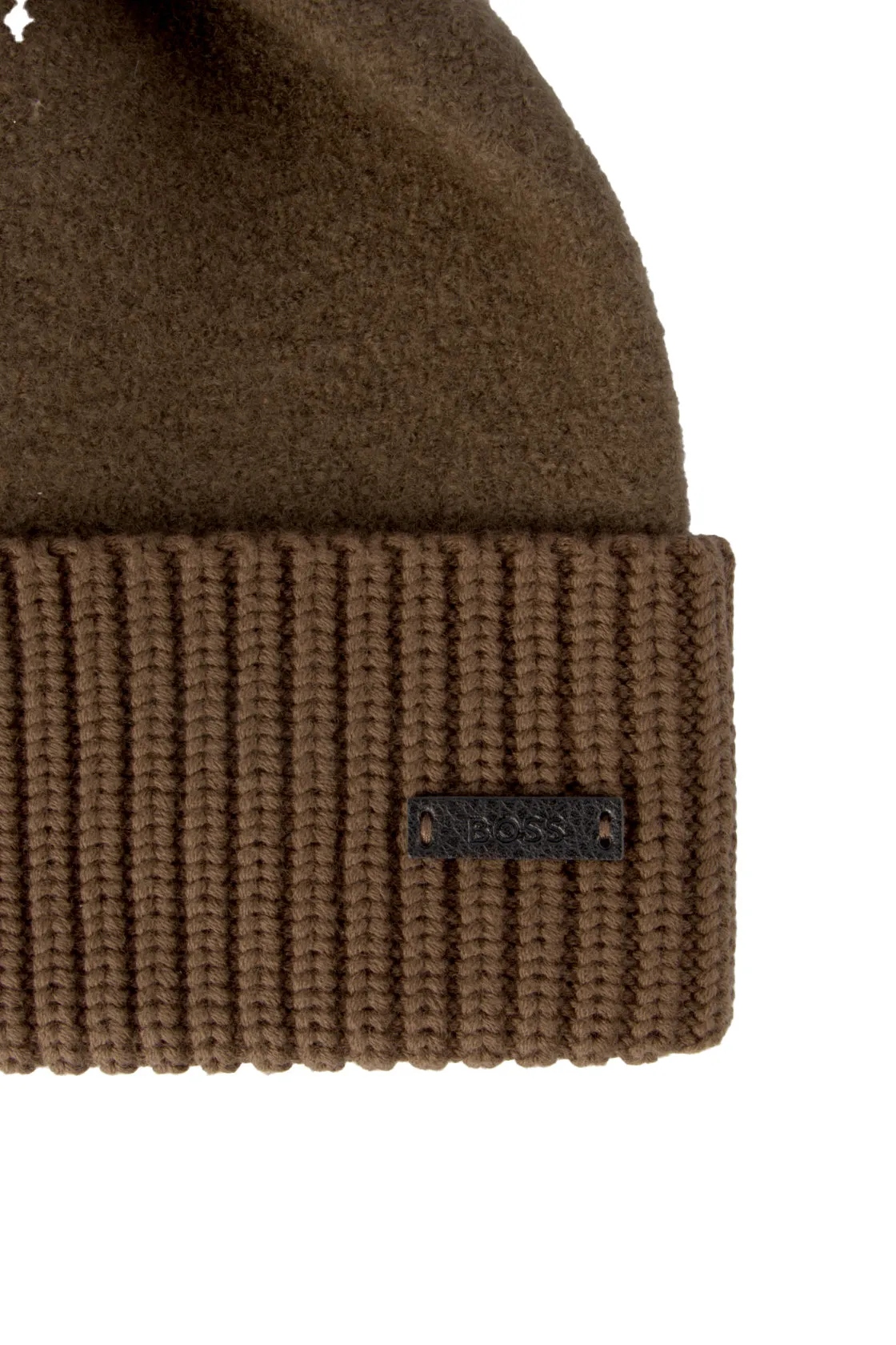 Hugo Boss Matero Beanie Open Green